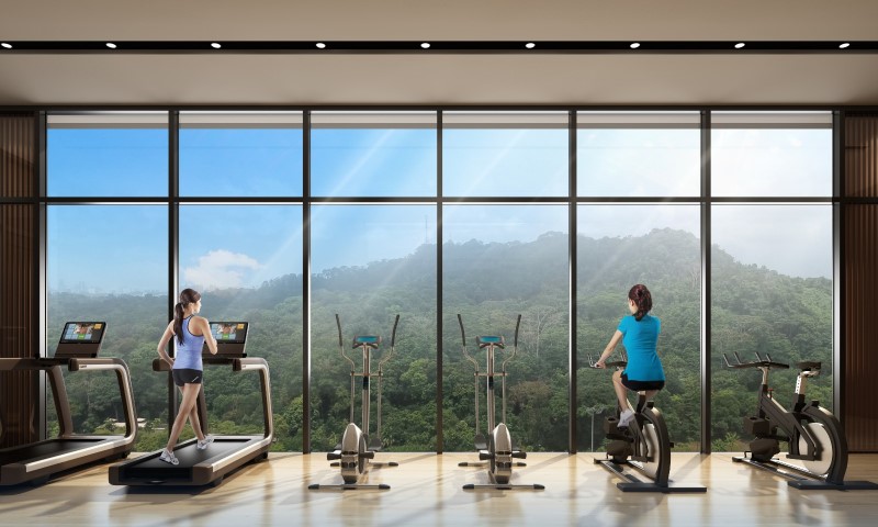 dairy farm residences gym