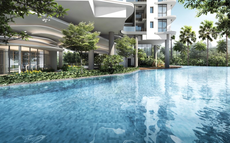 coastline residences pool