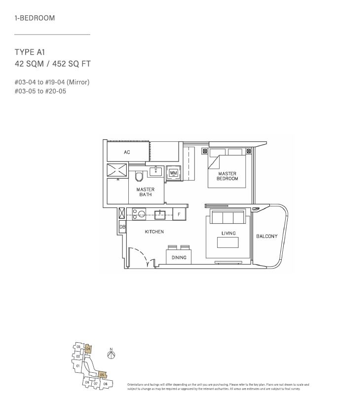 coastline residences floorplan